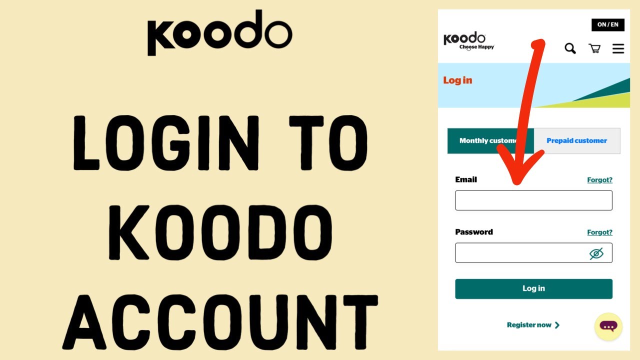 Koodo Online Login